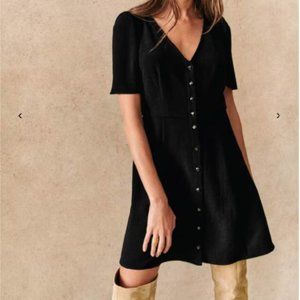 Sezane Lily dress in black